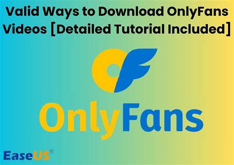 can you save videos on onlyfans|How to Download OnlyFans Videos in 2024 [7 Ways。